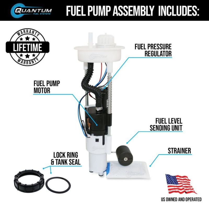 QFS OEM REPLACEMENT IN-TANK EFI FUEL PUMP ASSEMBLY, Polaris Ranger HFP-A3961 (2521307)