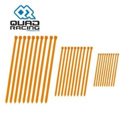 Zip Ties QR 30pcs Orange