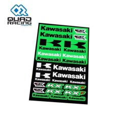 QR Stickers A3 Kawasaki