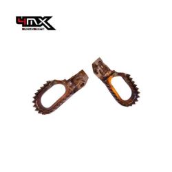 Pousa Pés Pro Inox 4MX KTM/ Husqvarna/ Gas Gas TBI 2024 5mm Down/Back