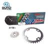 Kit Plásticos Completo 4MX Husqvarna TE 150/250/300 TBI 2024 FE 250-501 2024 Branco