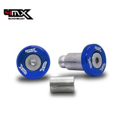 4MX Bar End Cap Blue