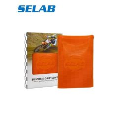 Selab Knobbed Grip Cover Orange - Universal