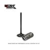 4MX Steel Exhaust Valve + Spring Kawasaki KX450F 06-08 KFX450R 08-14