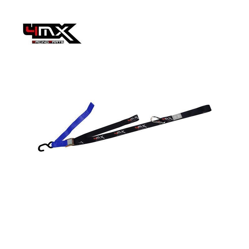 4MX Motocycles Tie Downs Blue (Width 38mm/ Lenght 2M)