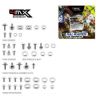 Full Plastic Fastener Kit 4MX Yamaha YZF250 10-13 WRF450 12-15 47pcs