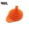 Funil Silicone 4MX Laranja