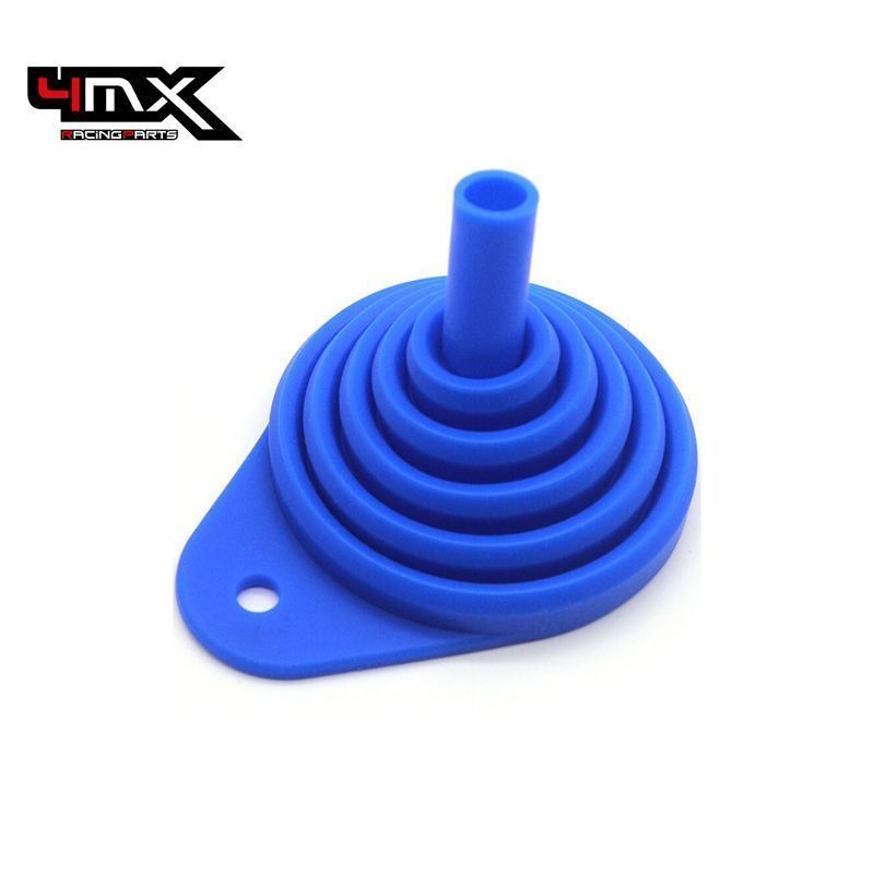 Funil Silicone 4MX Azul