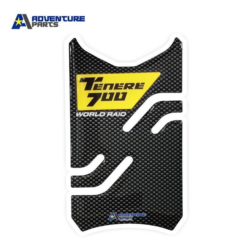 Tank Pad Adventure Parts Yamaha Tenere 700 Carbon/Yellow