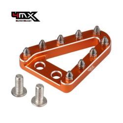 Rear Brake Pedal Tip 4MX KTM 2008-2016 Orange