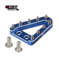 Rear Brake Pedal Tip 4MX Husqvarna 2017-2023 Blue