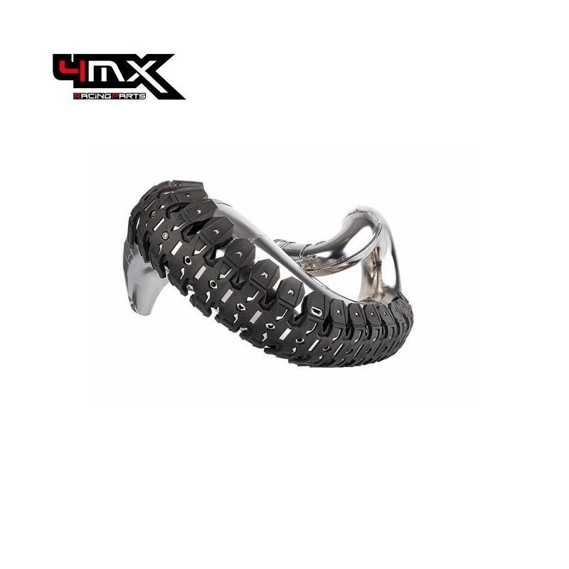 4MX Exhaust Pipe Guard Armadillo 2 Stroke Black