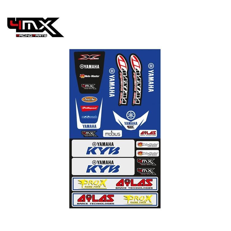 Fender Decal Kit Front + Rear 4MX  Yamaha