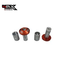 4MX Bar End Cap Orange