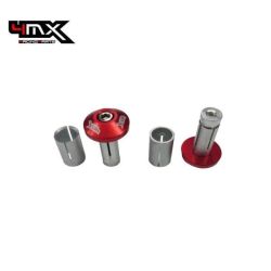 4MX Bar End Cap Red