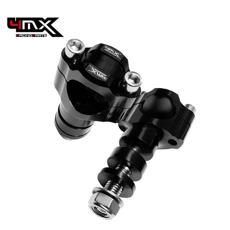 4MX Universal Motorcycle Handlebar Mount Clamp 28 mm