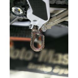 Pousa Pés Pro Inox 4MX KTM/Husqvarna 2017-2023 Gas Gas 2021-2023 5mm Down/Back