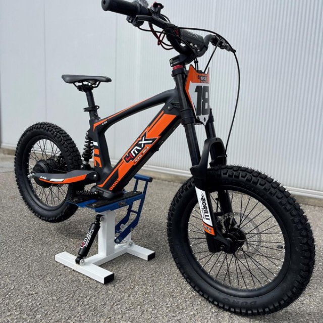 4MX Electric Bike Kid E-Fun 18' Black