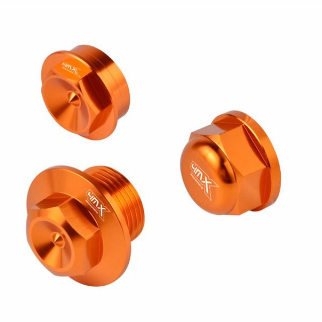 Conjunto Porcas Eixo 4MX KTM EXC/EXC-F 2016-2023