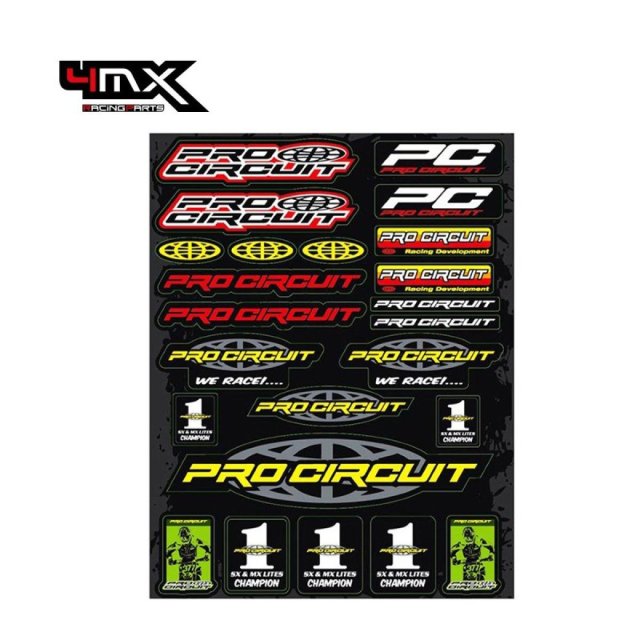 Kit Autocolantes 4MX A3 Pro Circuit
