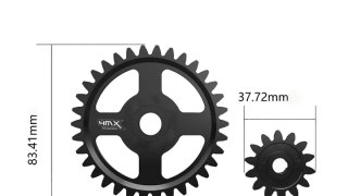 Kit Carreto Bomba de Óleo 4MX KTM EXC-F 250/350 17-23 Husqvarna FE 250/350 17-23 GasGas EC-F 250/350 21-23 