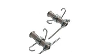 KIT CAVILHAS POUSA PES C/ MOLAS 4MX KTM OVERSIZE (11mm)