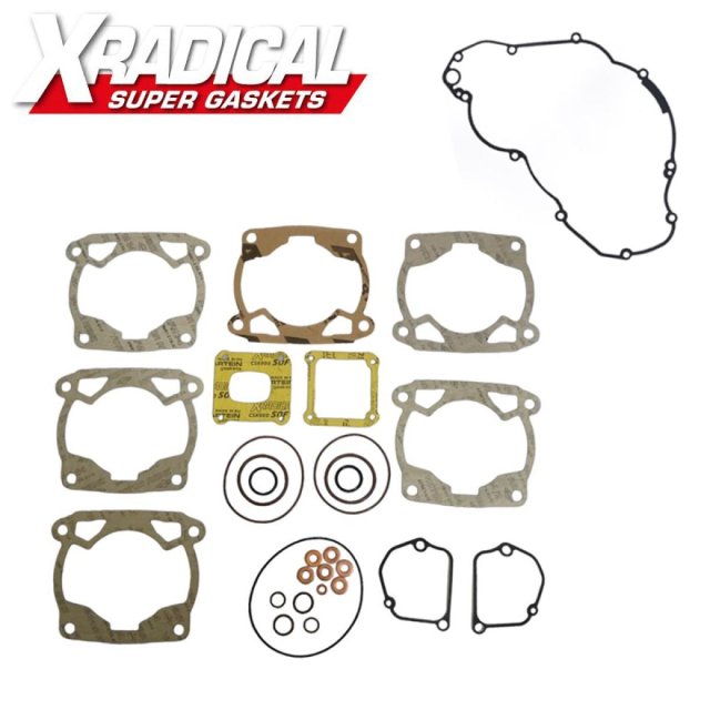 Kit Juntas Cilindro + Tampa Embraiagem XRadical KTM EXC250/300 24-25 Husqvarna TE 250/300 24-25 GasGas EC 250/300 24-25