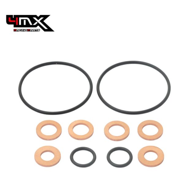 Kit Orings + Anilhas p/ Filtro de Óleo 4MX Yamaha YZF 250 14-26 WRF 450 16-26