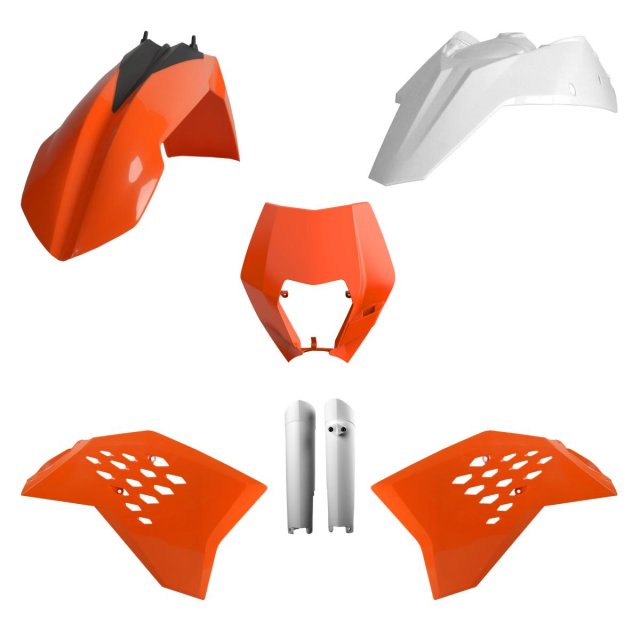Kit Plásticos Completo Polisport KTM EXC125/200 EXC-F250/400 XC-W250/300 XCF-W 400 2008-2011