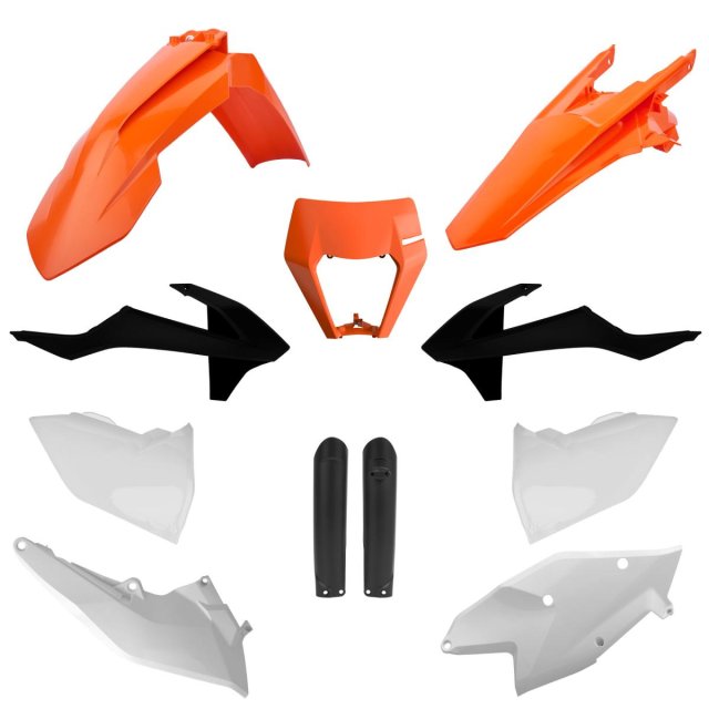 Kit Plásticos Completo Polisport KTM EXC125/200 EXC-F250/450 XC-W250/300 XCF-W 450 2017-2019