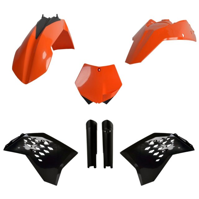 Kit Plásticos Polisport KTM SX125/ 150 SX-F250/ 350 XC200/ 250 XC-F250/ 350 2008-2010