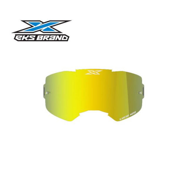 Lente EKS Dourada Espelhada p/ Óculos Lucid