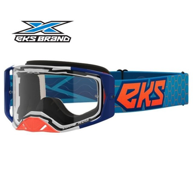 Óculos Lucid EKS Cyan/ Flo Orange