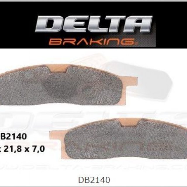 Pastilhas de Travão Frente Delta Braking YZ65 18-YZ80 93-01 YZ85 02-