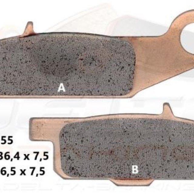 Pastilhas de Travão Frente Esquerda Delta Braking Yamaha Kodiak 700 16-25