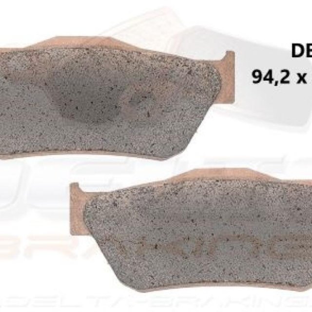 Pastilhas de Travão Trás Delta Braking C-PRO CF MOTO 700CLX 20-25   800 MT/MTX 