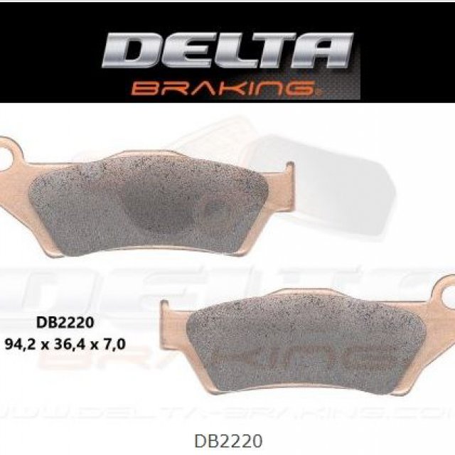 Pastilhas de Travão Trás Delta Braking GasGas Wild HP