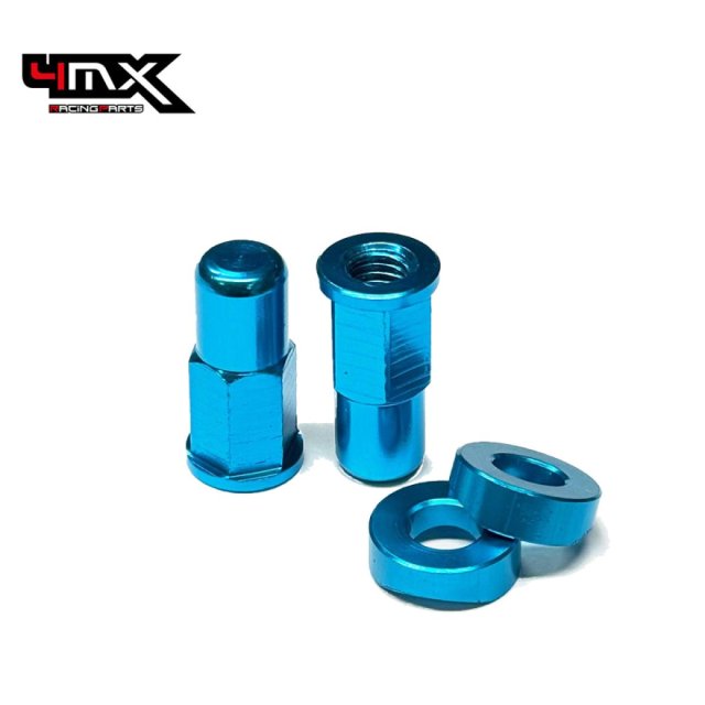 Porcas Bloqueador Pneu 4MX Azul