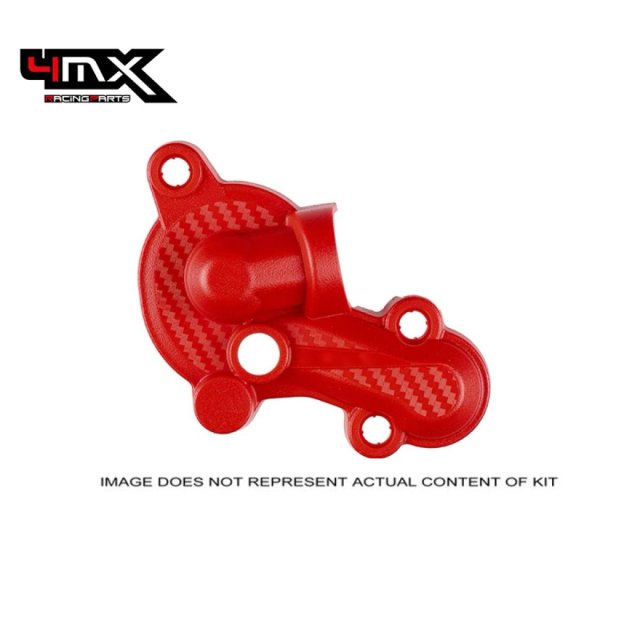 Proteção Bomba de Água 4MX Honda CRF 450 R 17-26 Vermelho
