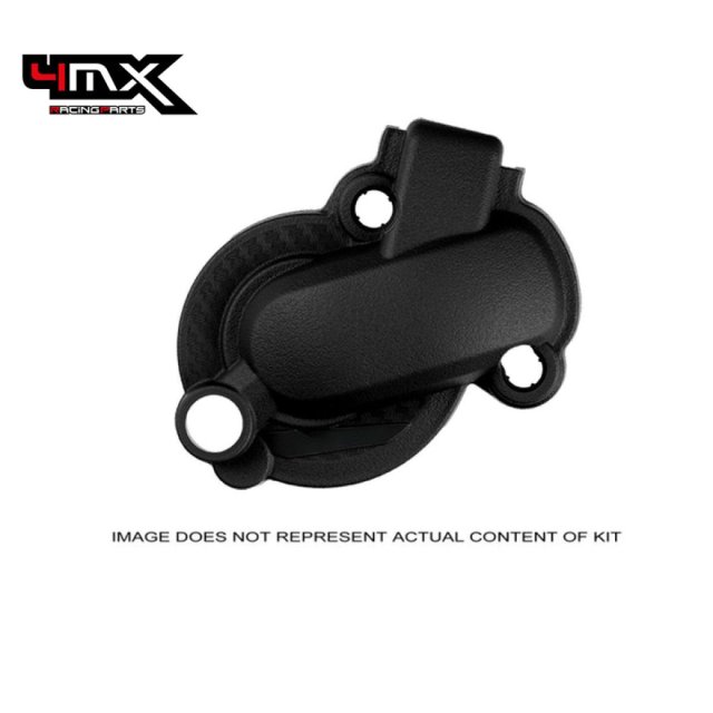 Proteção Bomba de Água 4MX KTM SXF 450 16-25 Husqvarna FC 450 16-22 GasGas MC-F 450 21-23 Preto