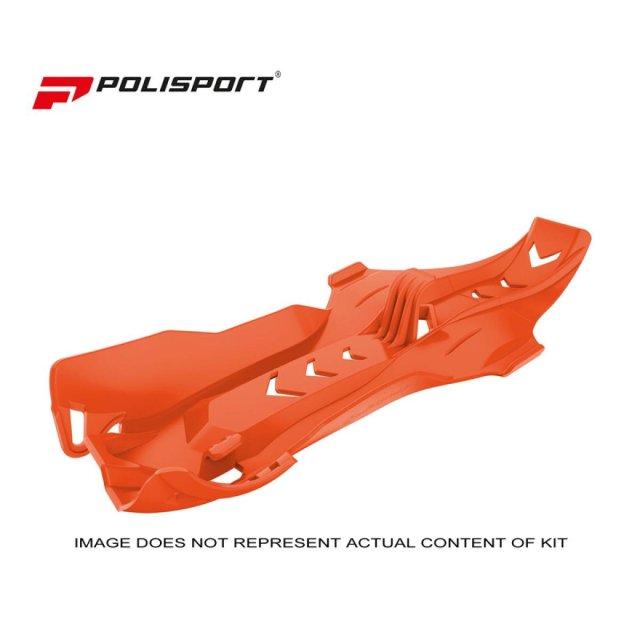 Proteção de Carter C/ Proteção de Biela Fortress Polisport KTM SX 250 17-18 Husqvarna TE 250/300 17-19