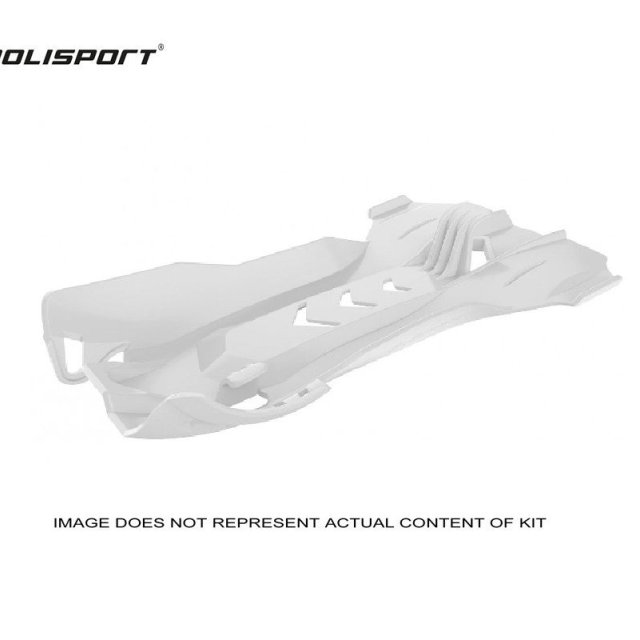Proteção de Carter Fortress Polisport KTM EXC 250/300 17-19 Husqvarna TE 250/300 17-19