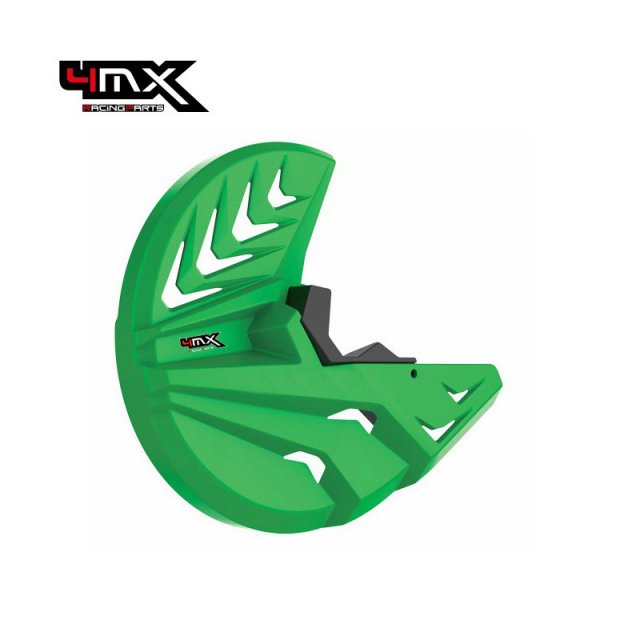Proteção Disco Frente 4MX Kawasaki KX 250F 2013-2019 KX 450F 2015-2018 Verde