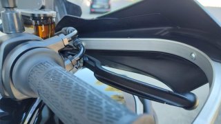 Proteções de Mão Adventure Parts CFMOTO 450 MT Cinza/Fluo