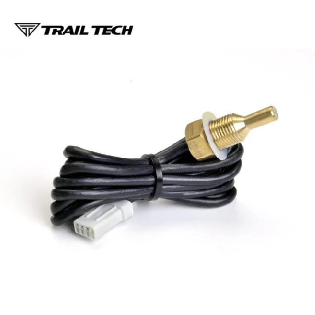 Sensor de temperatura da água Trail Tech com roscas de 1/8" x 28