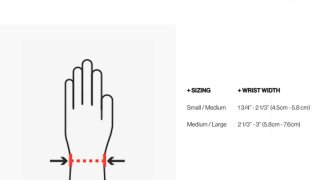 Mobius X8 Wrist Brace Grey/Black