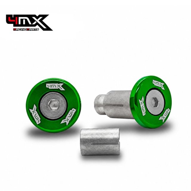 4MX Bar End Cap Green